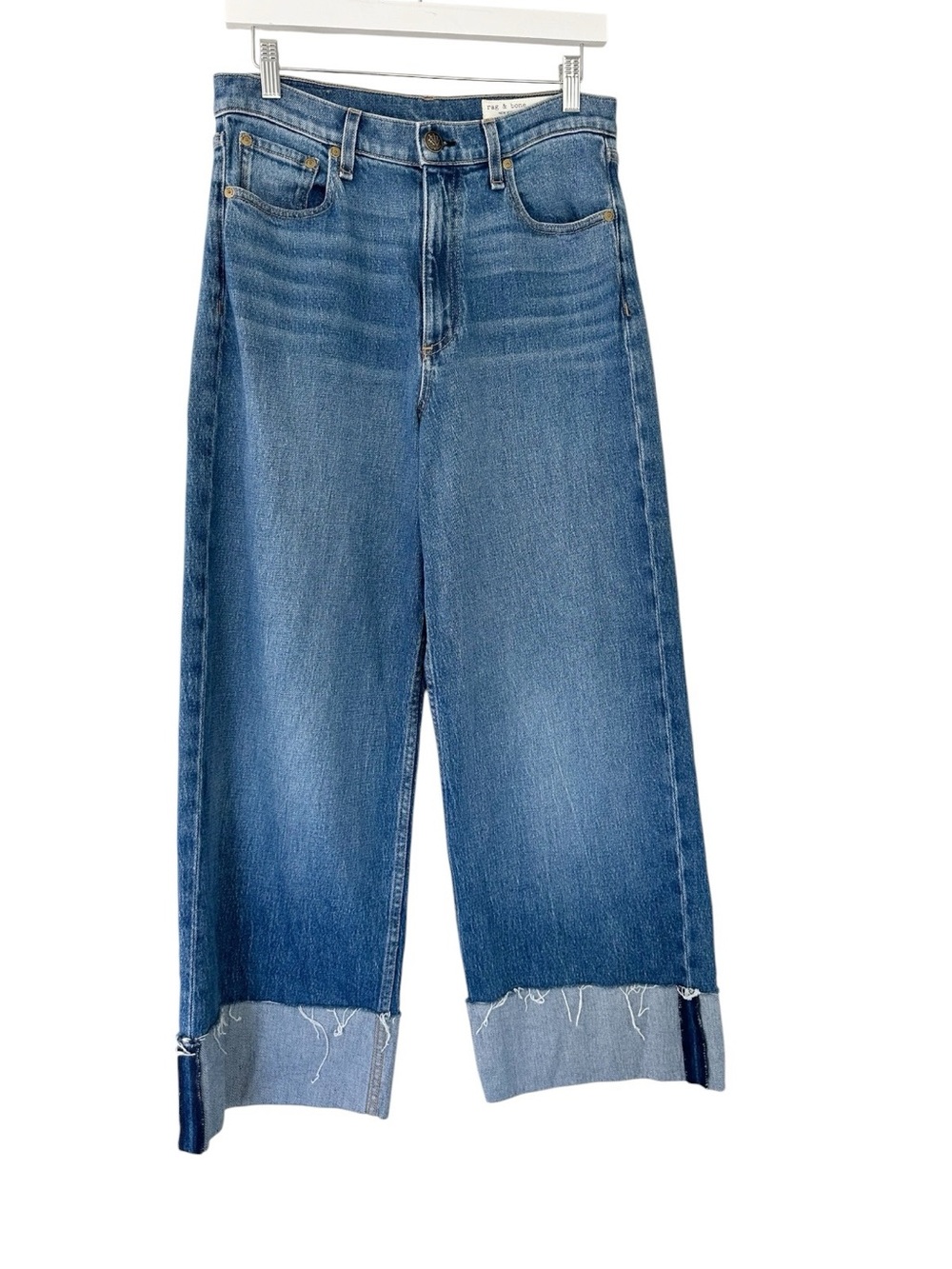 rag & bone • Andi High-Rise Ankle Wide Leg - Picture 2 of 12
